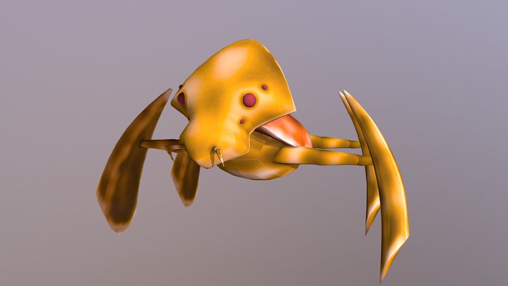 Alien Bug 3D Model