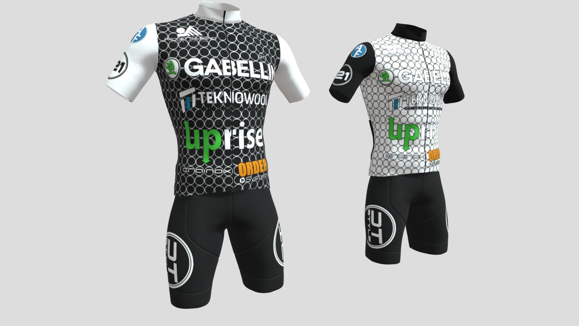 21-tondi Bhiancji Neri con sponsor