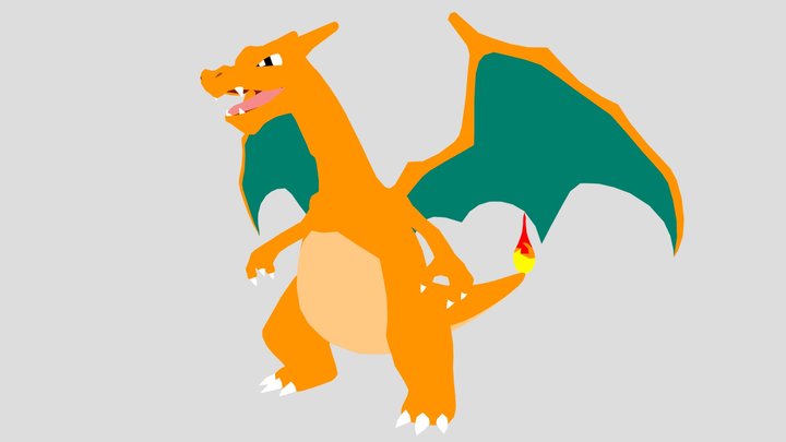 Charizard 3D Model