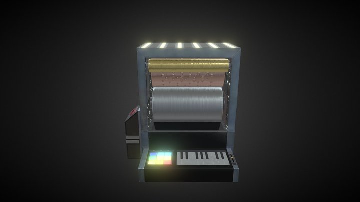 TP-2 Music Box 3D Model