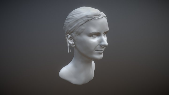 Self portrait Gosia 3D Model