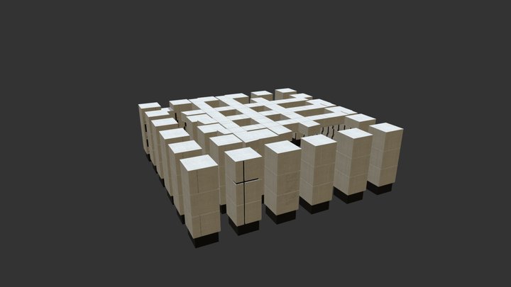 Panteon - Mauzoleum Wyklętych Niezłomnych 3D Model