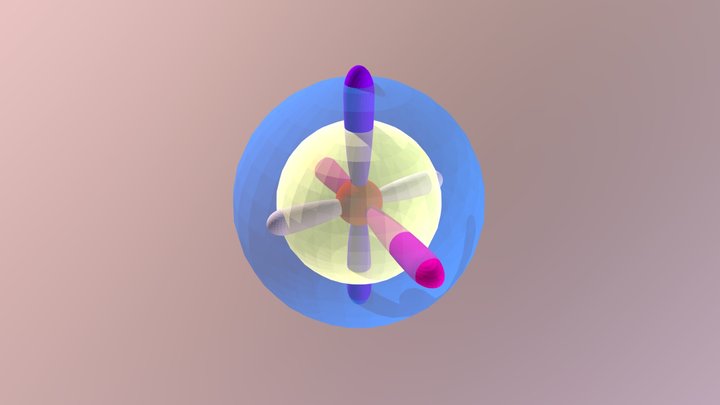 15-16 Electron Quantum Mechanical Model 3D Model