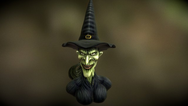 Wicked bust 3D Model