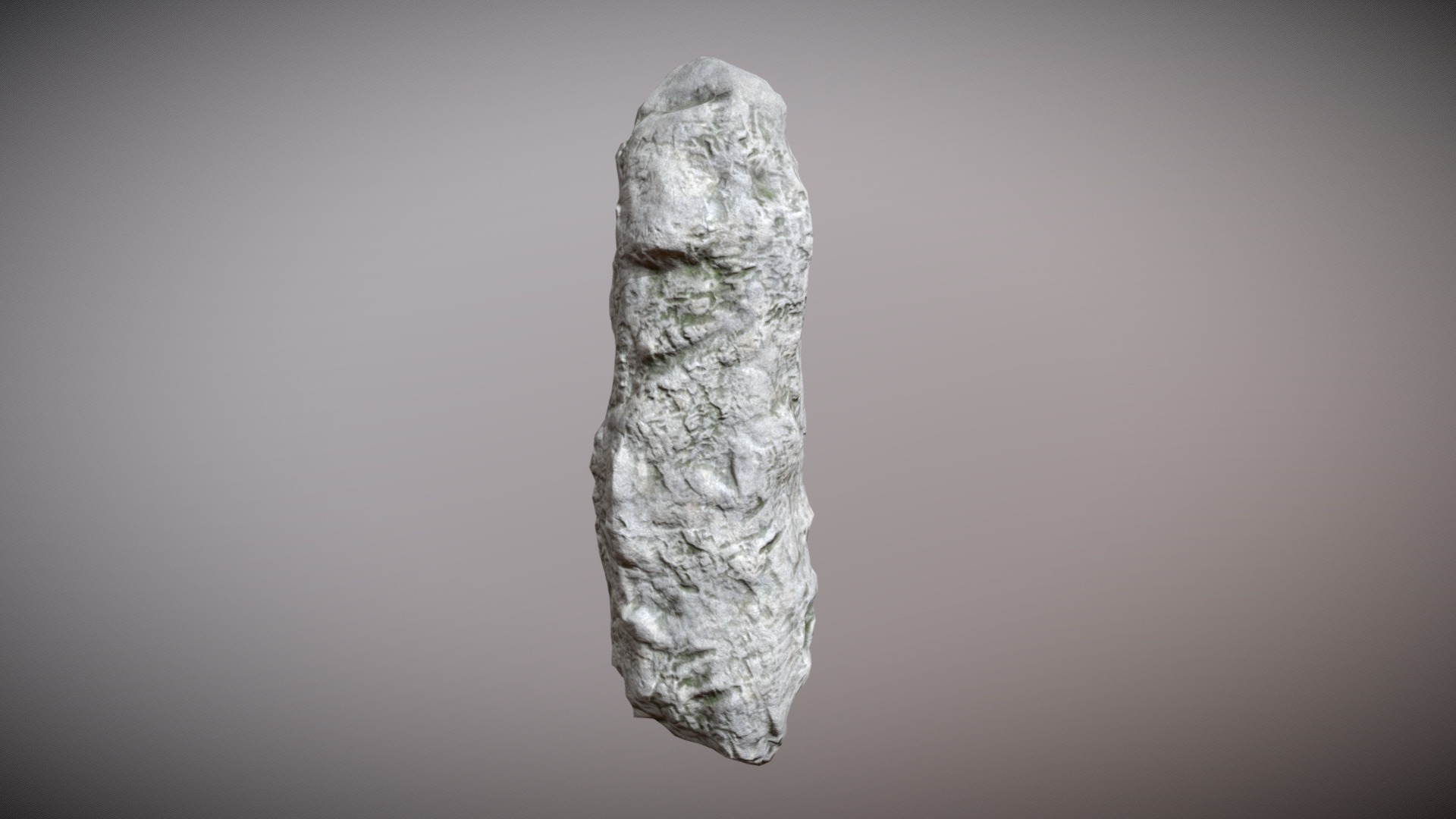 3D model Sculpt Stone G - This is a 3D model of the Sculpt Stone G. The 3D model is about a white rock with a dark background.