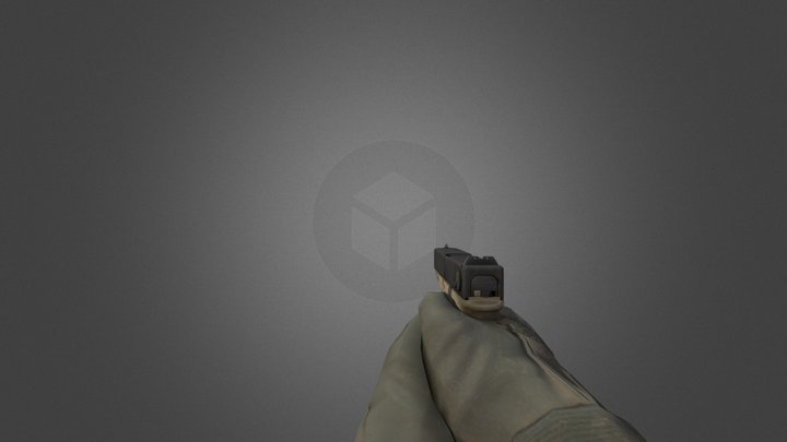 Glock 17 - FPS Weapon Animations Pack (v.1) 3D Model
