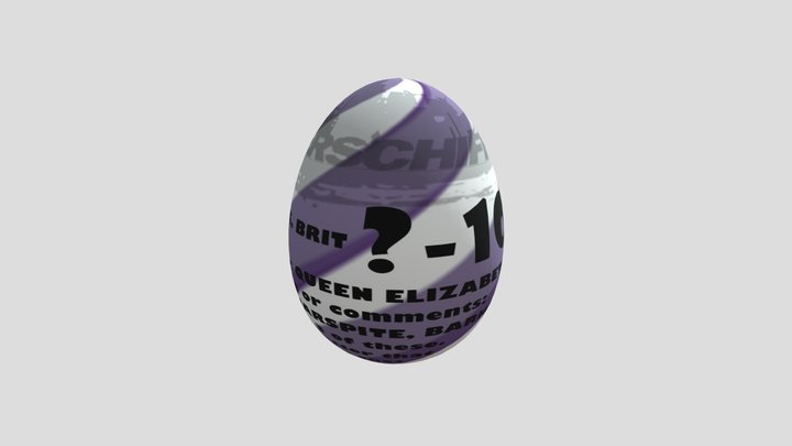 egghunt-purple 3D Model