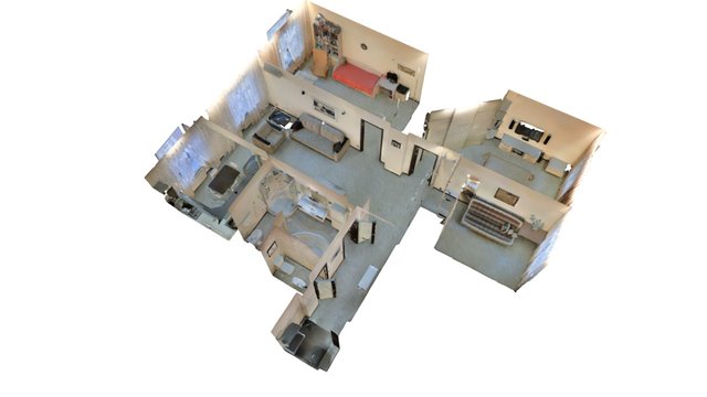Квартира Шарикоподшипниковcкая 2 3D Model