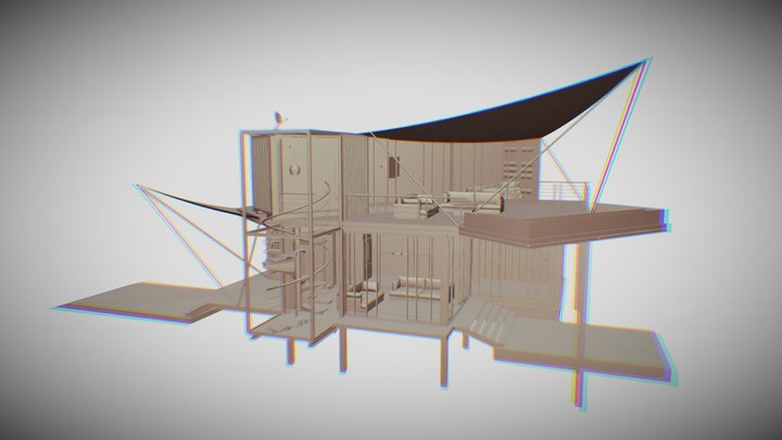 House Container Concept 3D Model