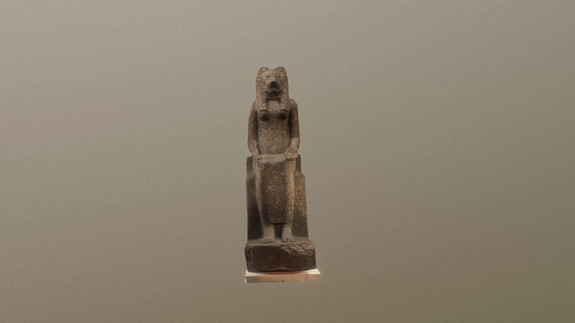 A-statue-of-sekhmet