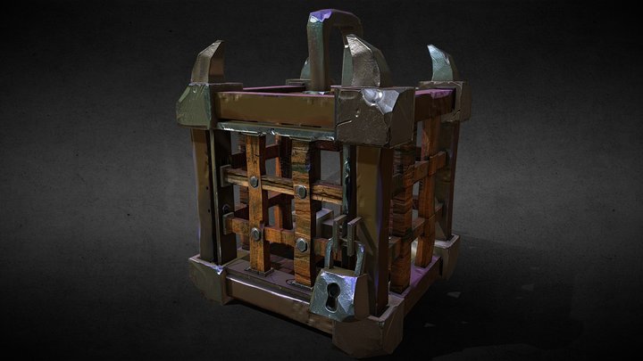 PRAC_0117_cage 3D Model