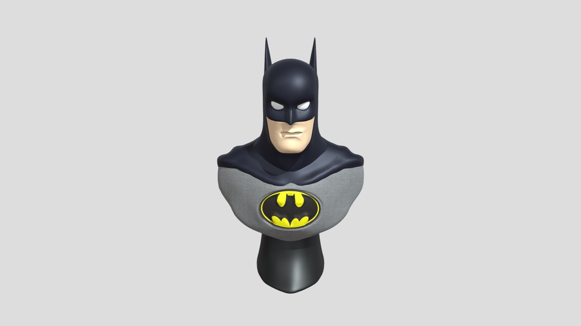 Batman The Animated Series 3d Model By Felipe 113 [5a9a585] Sketchfab