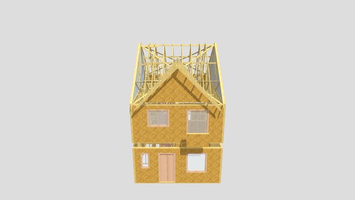 Bayberry - Mid- Terrace - Plot 31 - 3D 3D Model