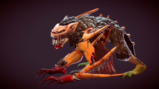 Rage of the Varghulf (Low Violence Version) 3D Model