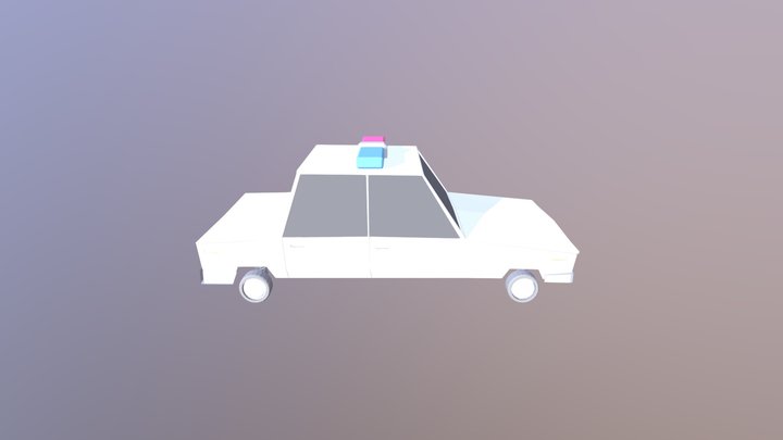 Police 3D Model