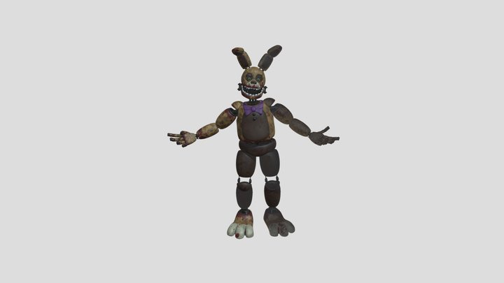 T-springbonnie 3D Model