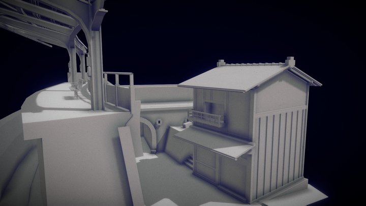 WIP Diorama v1 3D Model