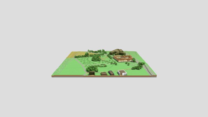 Cascina Linterno 3D Model