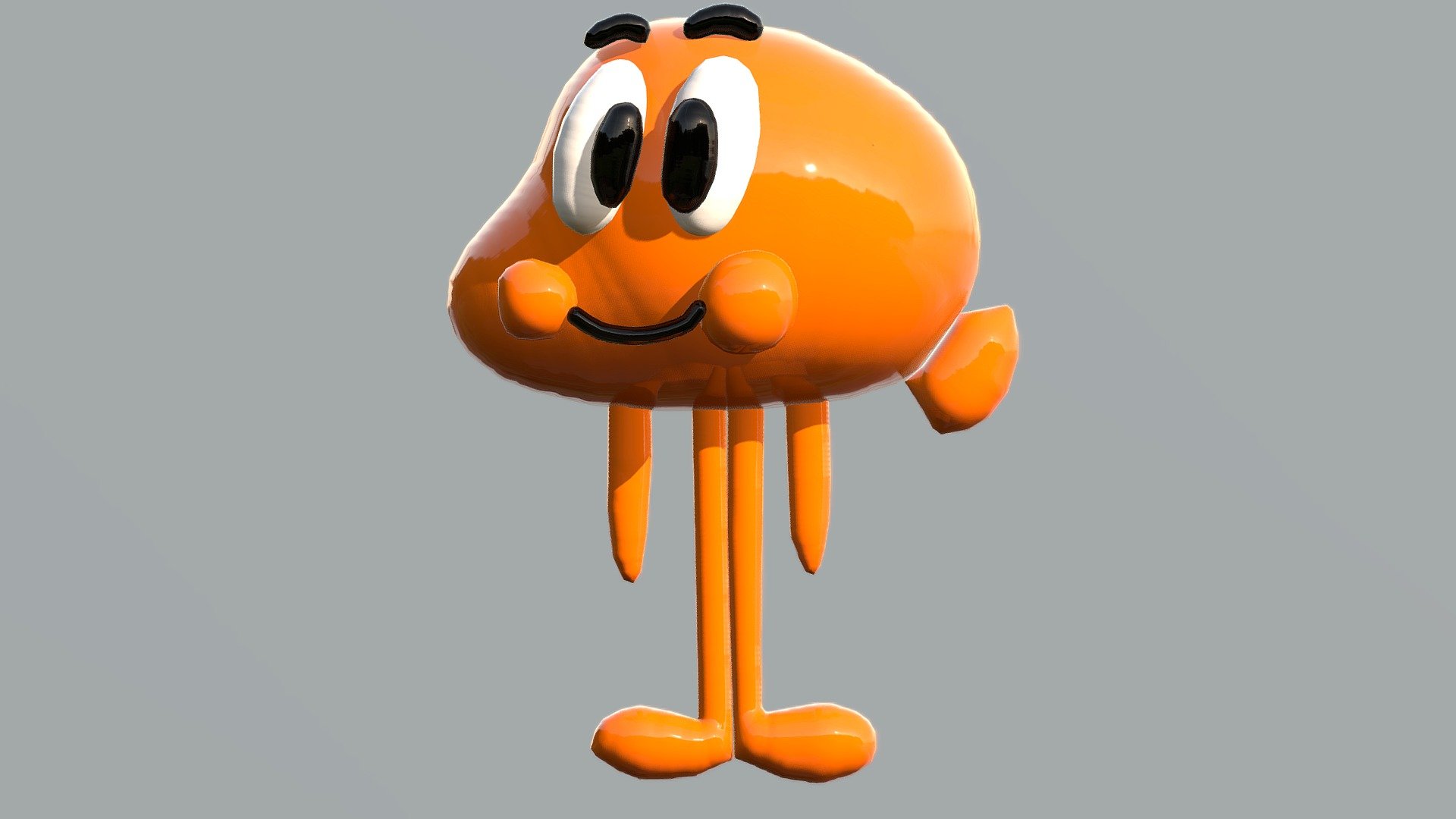 3D model Darwin - The Amazing World Of Gumball VR / AR / low-poly