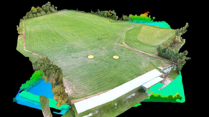 DJI Spark flat test - Golf Driving Range – Free 3D Model STL