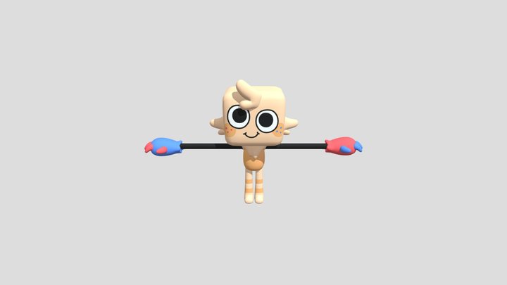 Dandys_ World_ Goob_ Rig 3D Model