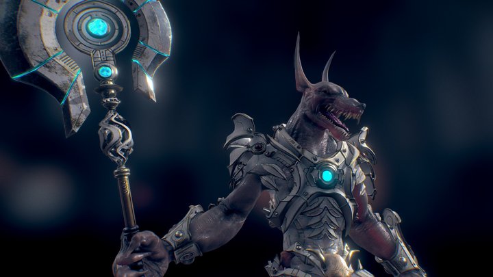 Anubis 3D Model