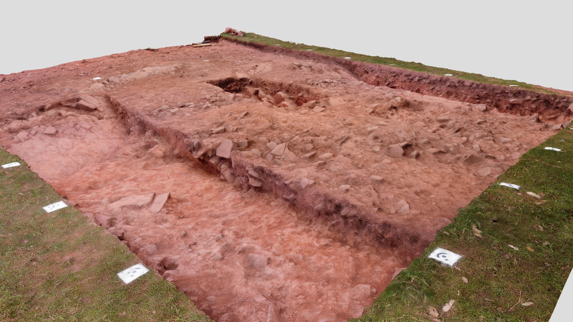 Final Extent of the eastern end of Trench 01