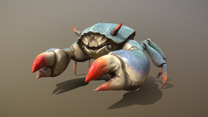 Giant Crab 3D Model
