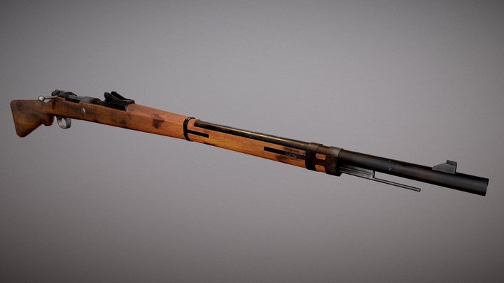 Gewehr 98 3D Model