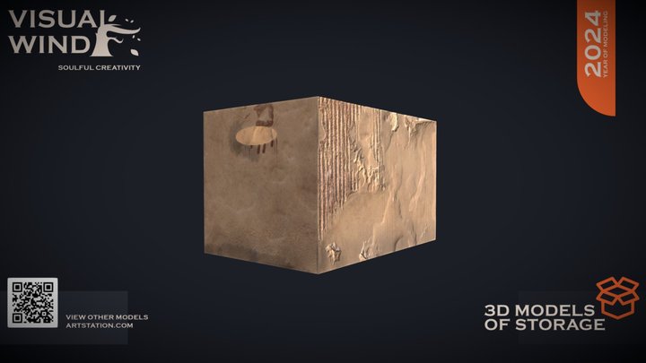 Cardboard box - картонная коробка 3D Model
