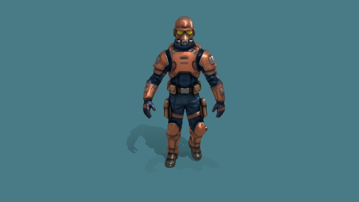 ERYX Battle Engineer [Eryxian TCG] v0.12 – Kostenloses 3D-Modell STL