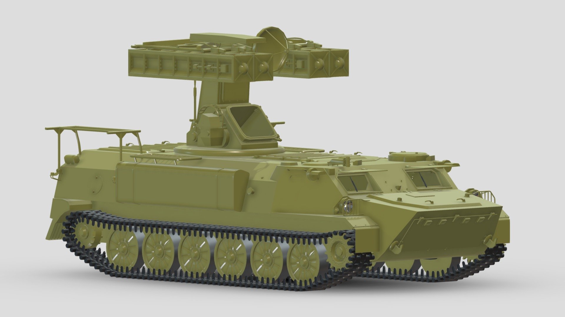 9K35 Strela-10 ( SA-13 Gopher ) - Buy Royalty Free 3D model by Frezzy ...