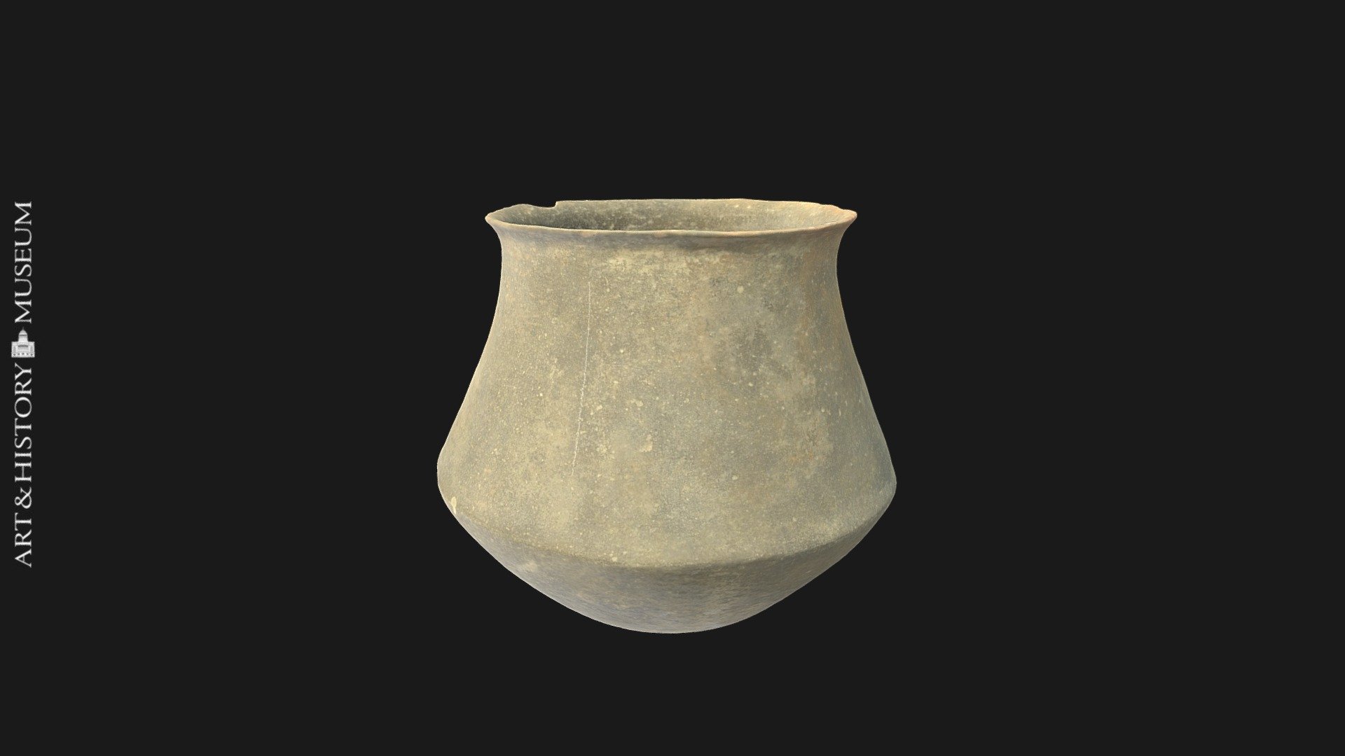 Carinated vase with flaring rim - PG.41.1.178