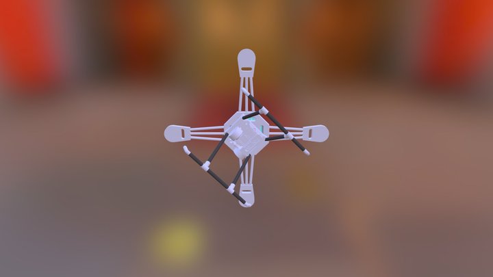3d printed quad copter 3D Model