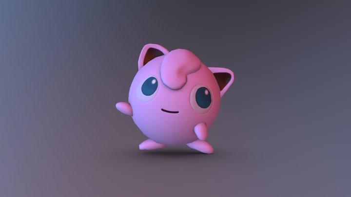 Jigglypuff 3D Model