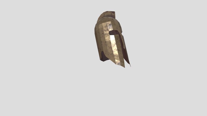 Greek Helmet 3D Model