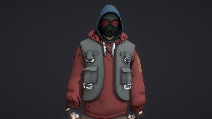 Survivor [ Toon - Style ] 3D Model