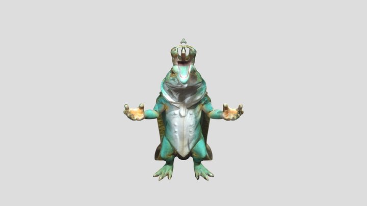 The_king_of_lizard_op_1216153708_texture 3D Model