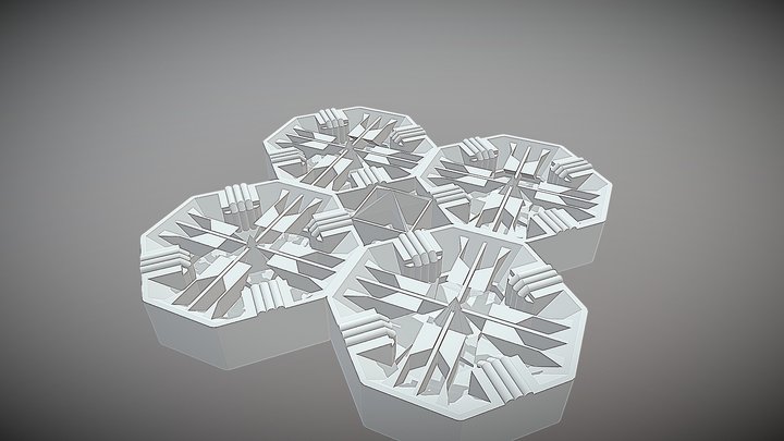 Sci fi power core 3D Model