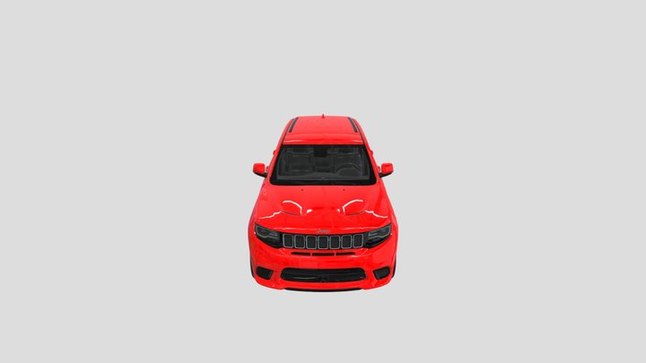 2019 Jeep Grandcherokee Trackhawk 3D Model