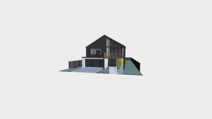 Ohope Beach House Model 3D Model