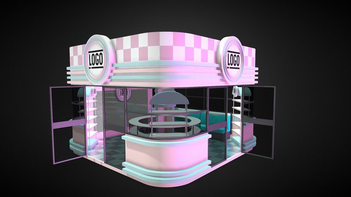 Diner Korean 3D Model