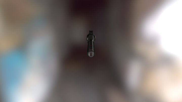 500 Magnum 3D Model