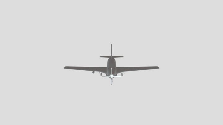 Plane 3D Model