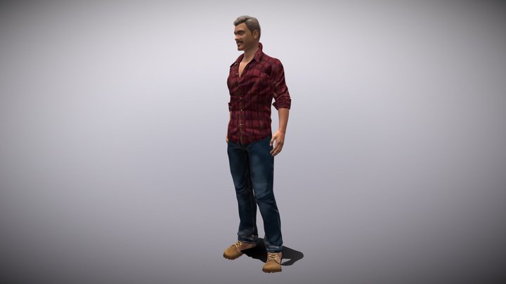 Anton Socheshkov 3D Model