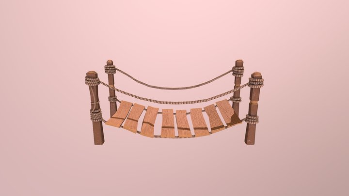 Rope_bridge_daily_quest_30.09.2020 3D Model