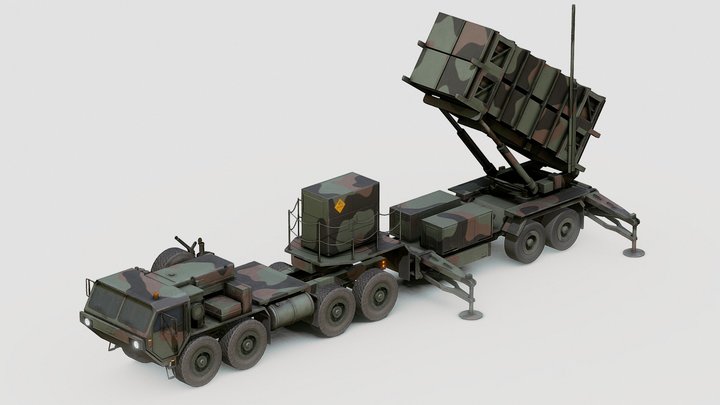 MIM-104 Patriot 3D Model