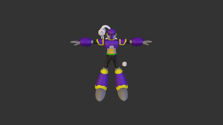 Vile Megaman X by Travis Cogburn 3D Model