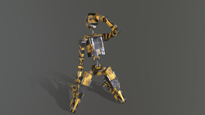 The Broken Machine 3D Model