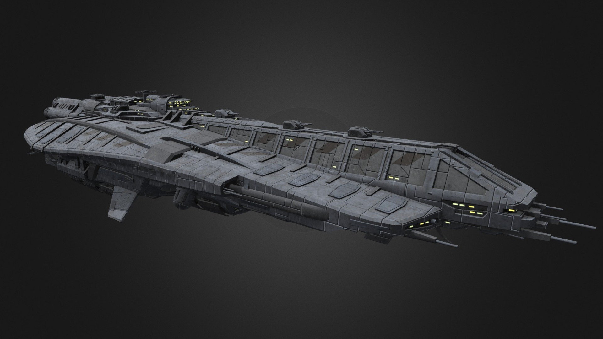 HJ-45 Refitted Mining Frigate - Buy Royalty Free 3D model by Agent ...